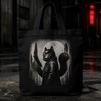 Tote Bag Lona Orgánica Reforzada «El Detective de Mega-City»