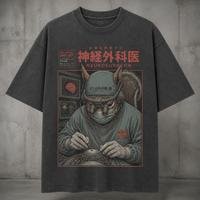 Camiseta Heavyweight Streetwear Unisex «El Neurocirujano Clandestino»