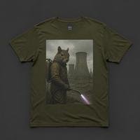 Camiseta Heavyweight Streetwear Unisex «El Soldador del Reactor Cero»
